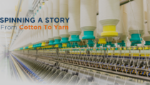 Spinning a Story, from Cotton to Yarn