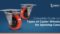Complete Guide on Types of Caster Wheels for Spinning Cans