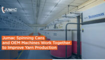 Jumac Spinning Cans and OEM Machines Work Together to Improve Yarn Production